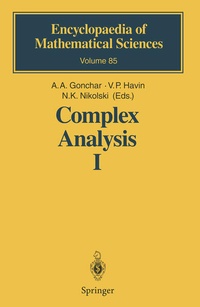Enlarge image Cover: Complex Analysis I - Springer