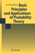 Cover: Basic Principles and Applications of Probability Theory - Springer