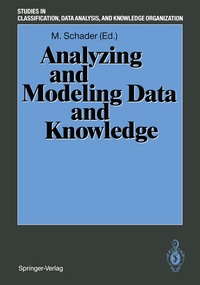 Enlarge image Cover: Analyzing and Modeling Data and Knowledge - Springer