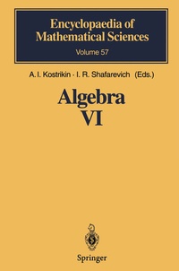 Abbildung von: Algebra VI - Springer