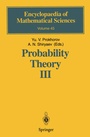 Cover: Probability Theory III - Springer