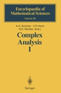 Cover: Complex Analysis I - Springer