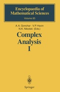 Cover: Complex Analysis I - Springer