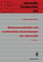 Cover: Telekommunikation und multimediale Anwendungen der Informatik - Springer