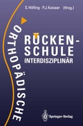 Cover: Orthop&auml;dische R&uuml;ckenschule Interdisziplin&auml;r - Springer