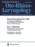 Cover: Teil I: Referate - Springer