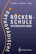 Cover: Orthop&auml;dische R&uuml;ckenschule Interdisziplin&auml;r - Springer