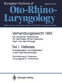 Cover: Teil I: Referate - Springer