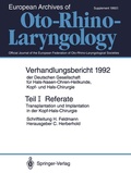 Cover: Teil I: Referate - Springer