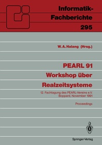 Abbildung von: PEARL 91 - Workshop über Realzeitsysteme - Springer