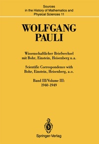 Abbildung von: Wissenschaftlicher Briefwechsel mit Bohr, Einstein, Heisenberg u.a. / Scientific Correspondence with Bohr, Einstein, Heisenberg, a.o. - Springer