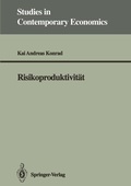 Cover: Risikoproduktivit&auml;t - Springer
