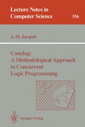 Cover: Conclog: A Methodological Approach to Concurrent Logic Programming - Springer