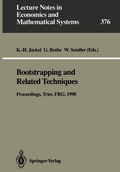 Cover: Bootstrapping and Related Techniques - Springer