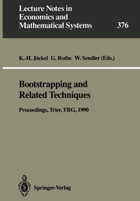 Enlarge image Cover: Bootstrapping and Related Techniques - Springer