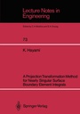 Cover: A Projection Transformation Method for Nearly Singular Surface Boundary Element Integrals - Springer