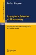 Cover: Asymptotic Behavior of Monodromy - Springer