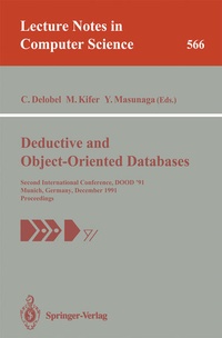 Enlarge image Cover: Deductive and Object-Oriented Databases - Springer