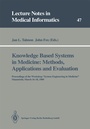 Cover: Knowledge Based Systems in Medicine: Methods, Applications and Evaluation - Springer