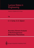 Cover: Boundary Element Analysis of Nonhomogeneous Biharmonic Phenomena - Springer