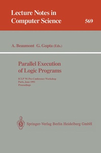 Enlarge image Cover: Parallel Execution of Logic Programs - Springer