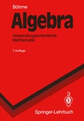 Cover: Algebra - Springer