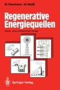 Cover: Regenerative Energiequellen - Springer