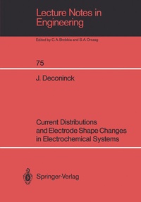 Abbildung von: Current Distributions and Electrode Shape Changes in Electrochemical Systems - Springer