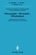 Cover: Konferenz der Akademien der Wissenschaften der Bundesrepublik Deutschland. Wissenschaft -Wirtschaft -&Ouml;ffentlichkeit - Springer