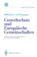 Abbildung von: Umweltschutz und Europäische Gemeinschaften - Springer