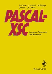 Abbildung von: PASCAL-XSC - Springer