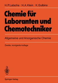 Abbildung von: Chemie für Laboranten und Chemotechniker - Springer