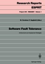 Cover: Software Fault Tolerance - Springer