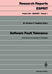 Enlarge image Cover: Software Fault Tolerance - Springer