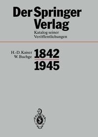 Enlarge image Cover: Der Springer-Verlag - Springer