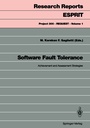 Cover: Software Fault Tolerance - Springer