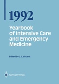 Cover: Yearbook of Intensive Care and Emergency Medicine 1992 - Springer