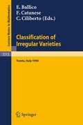 Cover: Classification of Irregular Varieties - Springer