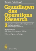 Cover: Grundlagen des Operations Research - Springer