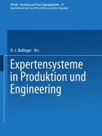 Enlarge image Cover: Expertensysteme in Produktion und Engineering - Springer
