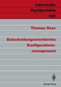 Cover: Entscheidungsorientiertes Konfigurationsmanagement - Springer