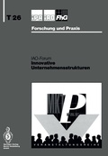 Cover: Innovative Unternehmensstrukturen - Springer
