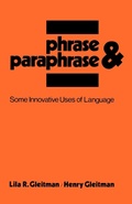 Cover: Phrase & Paraphrase - WW Norton & Co