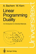Cover: Linear Programming Duality - Springer
