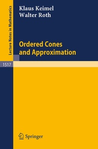 Enlarge image Cover: Ordered Cones and Approximation - Springer