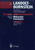 Cover: Diatomic Radicals and Ions - Springer