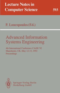 Enlarge image Cover: Advanced Information Systems Engineering - Springer
