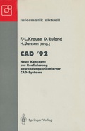Cover: CAD '92 - Springer