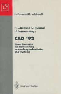 Enlarge image Cover: CAD '92 - Springer