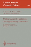 Cover: Mathematical Foundations of Programming Semantics - Springer